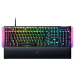 BlackWidow V4 Mechanical Gaming Keyboard, Green Switch, Nordic Layout, Wired, Black, RAZER