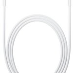 Cablu de date si incarcare Apple cu lungime de 1m si conectori lightning si USB Type-C