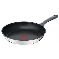 Tigaie cu suprafață antiaderentă din oțel inoxidabil ø 24 cm Daily Cook G7300455 – Tefal, Tefal