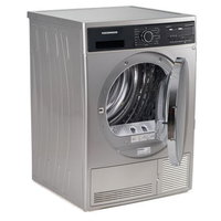 Uscator de rufe Heinner HHPD 804SA Pompa caldura 8 kg Display LED Lumina cuva Anti sifonare Clasa A Argintiu, Nova Line M.D.M.