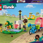 LEGO Friends. Bicicleta pentru salvarea cainilor 41738 125 piese, Lego