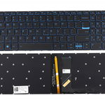 Tastatura Lenovo IdeaPad L340-15 Neagra cu margini albastre iluminata backlit, IBM Lenovo