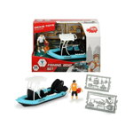 Dickie Toys - Barca De pescuit, Cu accesorii, Cu figurina