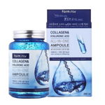 Ser Reparator cu Acid Hialuronic si Colagen, Farm Story, All In One Ampoule, 250 ml, Farm Story