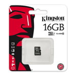 MicroSD card 16GB Clasa 4 Kingston, KINGSTON