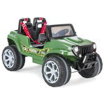 Jeep Electric 4x4 cu Doua Locuri Panzer 12V Verde