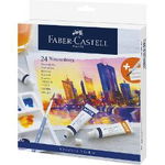 Tempera Acuarele 24 culori + paleta Faber-Castell 169624, 