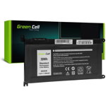 Baterie laptop pentru Dell 3400mAh Black, Green Cell