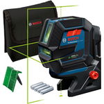 GCL 2-50 G + RM 10 Nivela laser verde cu linii (20 m) + Suport professional, Bosch