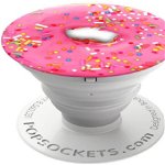 Suport Universal Popsockets Stand Adeziv Pink Donut