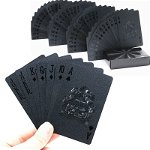 Carti de Poker din Plastic, Model Nou negru Mat, Rezistente La Apa, Animale de Companie, Carti de Joc, Neer
