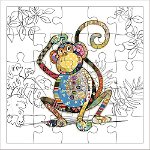 Puzzle - Kook - Singe | Kiub, Kiub