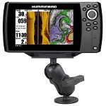 RAM® Drill Down Double Ball Mount for Humminbird Helix 7