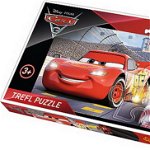 Puzzle Trefl Maxi, Disney Cars 3 - Campionul Mcqueen, 24 piese