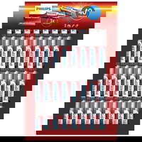 Baterie Power Alkaline LR03P40FP/10 Tip AAA 1.5V Set 40 Bucati Argintiu, Philips