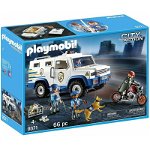 Playmobil City Action - Masina de politie blindata