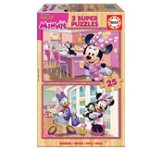 Puzzle Minnie Happy Helpers, 2 x 25 piese