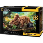 Puzzle 3D 44 piese. Triceratops