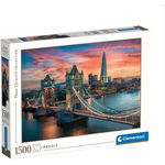 Jucarie High Quality Collection - London in Twilight, Puzzle (Pieces: 1500), Clementoni