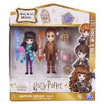 Set 2 Figurine Spin Master Harry Potter Wizarding World Magica Minis Cho si George, Spin Master