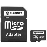 MICRO SD CU ADAPTOR 32GB CLASA 10, PLATINET