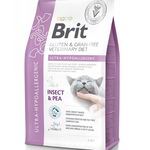 BRIT Veterinary Diet Cat Gluten Grain free Ultra-Hypoallergenic 2 kg hrana dietetica hipoalergenica pentru pisici, BRIT