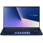 Ultrabook Asus ZenBook UX434FL-AI022R (Procesor Intel® Core™ i7-8565U (8M Cache, up to 4.60 GHz), Whiskey Lake, 14" FHD, Touch, 16GB, 512GB SSD, nVidia GeForce MX250 @2GB, Win10 Pro, Albastru)