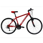 Bicicleta MTB-HT 26" VELORS Scorpion V2671A, cadru aluminiu, 18 viteze, culoare rosu/alb, VELORS
