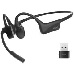Casti Office / Call Center SHOKZ OpenMeet UC Bluetooth cu Adaptor USB-C Negru