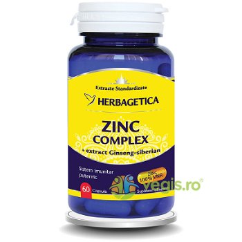 Zinc Complex 60cps, HERBAGETICA