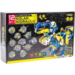 Kit de constructie Roboti Solari si Hidraulici 12 in 1, -