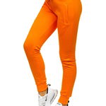 Pantaloni de trening dame portocaliu Bolf CK-01, BOLF