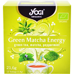 Ceai Bio Green Matcha Energy, 12 plicuri, Yogi Tea