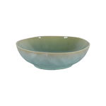 Farfurie Adâncă DKD Home Decor Turquoise Gresie (18,5 x 18,5 x 5 cm), DKD Home Decor