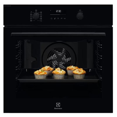 Cuptor incorporabil Electrolux EOD6P77WZ Wi-Fi SteamBake Autocuratare pirolitica Grill 72 l Clasa A+ Negru