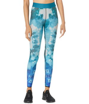 Imbracaminte Femei cor designed by Ultracor Tie-Dye Leggings Turquoise Print, cor designed by Ultracor