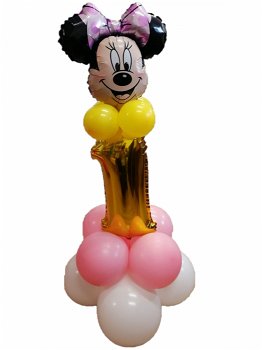 Kit aniversar Minnie Mouse cifra, Balloon4Party