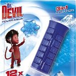 Dr. diavolul dr. Devil - Odorizant de toaletă sub formă de discuri de gel - Polar Aqua