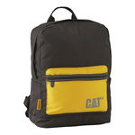 Rucsac CATERPILLAR V Power, cu dungi reflectorizante, material 600D polyester - negru/galben, CATERPILLAR