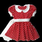 Rochita Minnie 3-6 ani material bumbac elastic - ACD1920