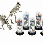 Joc educativ Paleontologie, Schelet de dinozaur 3D de 18 cm, diverse modele, Magnoidz, +6 ani, Magnoidz