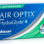 Air Optix plus HydraGlyde pentru Astigmatism 3 lentile/cutie, Air Optix