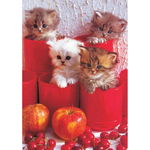 Puzzle KS Games - Cherry Cats, 200 piese (11169), KS Games