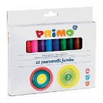 Markere colorate Morocolor Primo Jumbo 12 culori/cutie, Morocolor