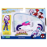 Set figurina cu motocicleta, Spidey, Ghost Spider, F7461, Spidey and His Amazing Friends