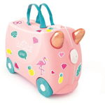 Troler copii TRUNKI Flossy The Flamingo 0353-Gb01, 31 cm, roz