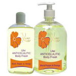 Ulei anticelulitic Body Fresh cu Piper si Portocala 250 ml, Kosmo Line