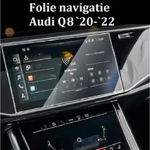 Folie sticla securizata pentru ecran navigatie, compatibila cu Audi Q8 2020-2022, GIDA-CRIS