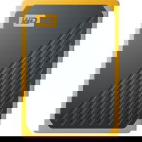 SSD extern WD My Passport Go, 1TB, Negru & Portocaliu,