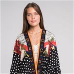 Kimono vaporos multicolor Tropical, Orient Maya